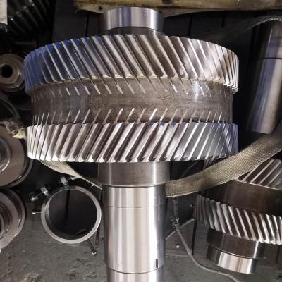 17CrNiMo6 Herringbone Double Helical Gears DP 6.35 For Gear Reducer
