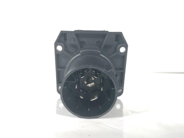 Black Trailer Cable Connector 7 Way Blade Socket Truck Trailer Wiring Connector