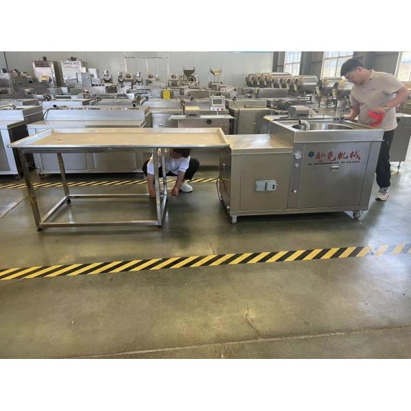 Electric Sausage Filling Machine Automatic Twisting Linking Function Variable Speed Control Commercial Stuffer