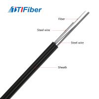 Cable de descenso al aire libre de la fibra óptica del solo modo GJYXCH G657A 1 base 2 4