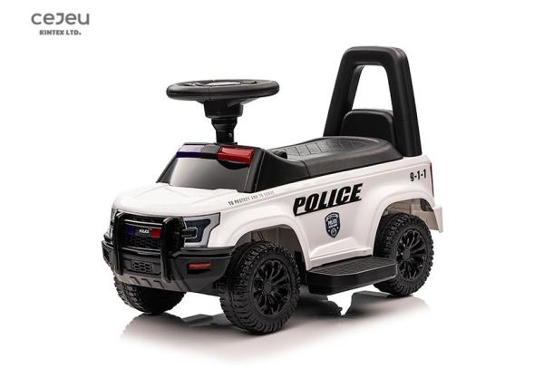 passeio de 6V 4AH no carro para equilibrar o preto branco azul das crianças