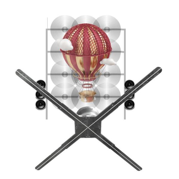 3D Led Display Mini Holographic Projector Hologram Fan