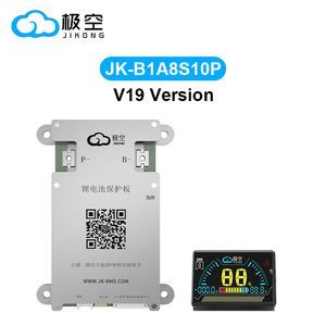 B1a8s10p BMS Heat Canbus 4s 5s 6s 7s 8s 12V 24V Battery with 1A Active Balance BMS LiFePO4 Li-ion Lto