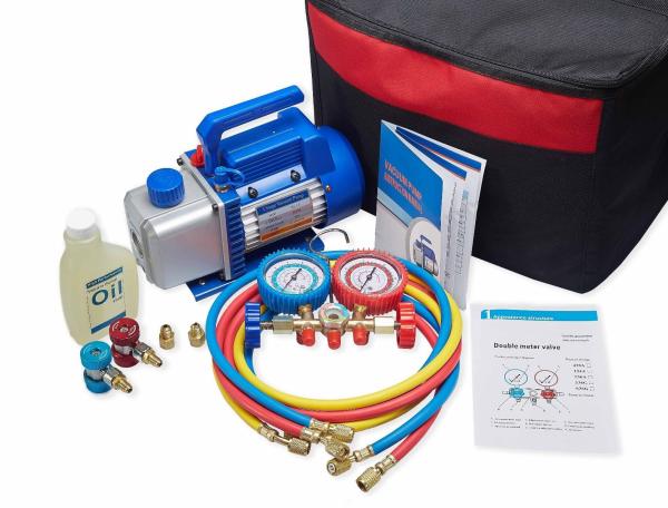 R12 R502 Refrigeration Manifold Gauge For Food Packing Machine