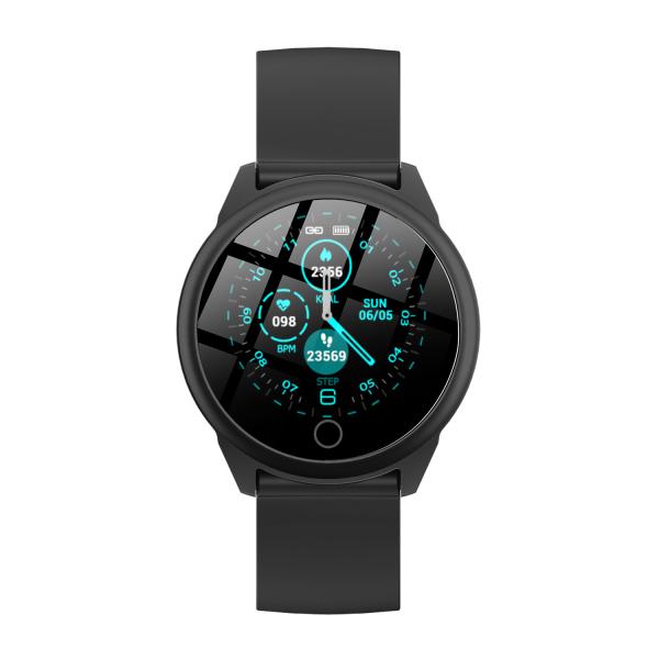 NFC Blood Pressure Smartwatch 200mAh Digital Clock  Body Temperature Bracelet Waterproof