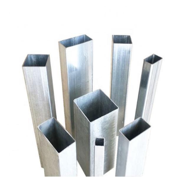 SGS ISO 40X40cm Thick Wall Pre Galvanized Steel Pipe Q235 BS1387