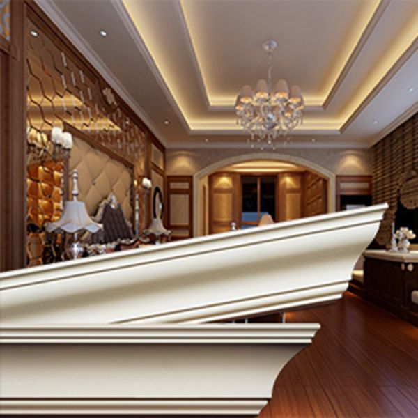 New Design Anti-Erosion Beautiful Plain Polyurethane Interior Moulding