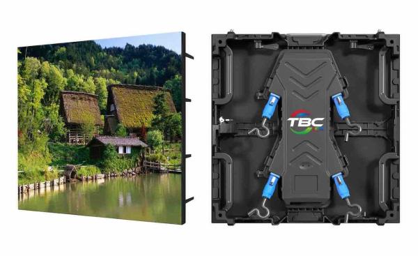 Magnetic Module Indoor Led Video Wall 3.91mm With 500 X 500 X 80mm Thin Cabinet