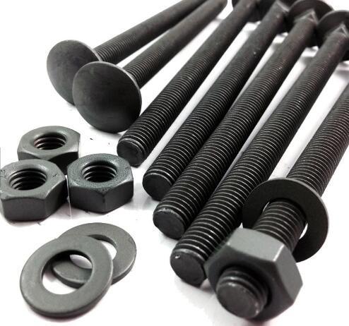 Stainless Steel DIN 603 Round Head Square Neck Bolt With Nut ASME B18.6.3
