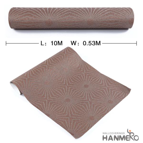 Modern Fashion Plant Fiber Particle Wallpaper 0.53*10m/roll wholesaler Exporter China