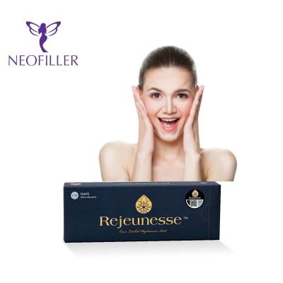 Peito Skincare coreano ácido hialurónico estéril Rejeunesse profundo com Lido 1.1ml
