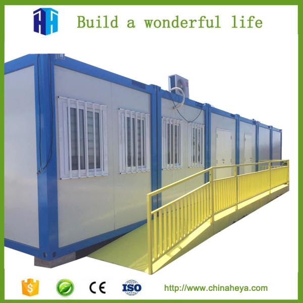 china reefer movable 20ft two story steel structure container house in south africa