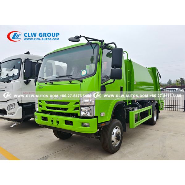 I-SUZU 700P 4x4 RHD 190hp Garbage Compactor Truck and 9m³ Compaction Volume