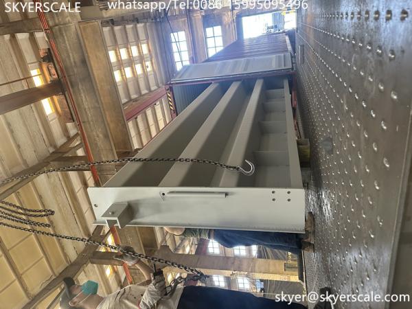 Industrial  Electronic Weighbridge manufacturers 3m width by 18m length weigh bridge 120ton truck weight scale