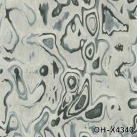 OH-X4343 Veneur de bois artificiel au cœur de l'océan Textures irrégulières pour la décoration d'hôtel