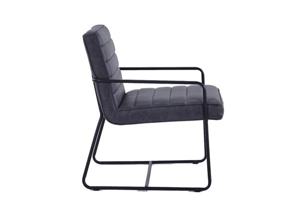 Glamorous 52.5cm 49cm 79cm Fabric Accent Chair With Metal Leg