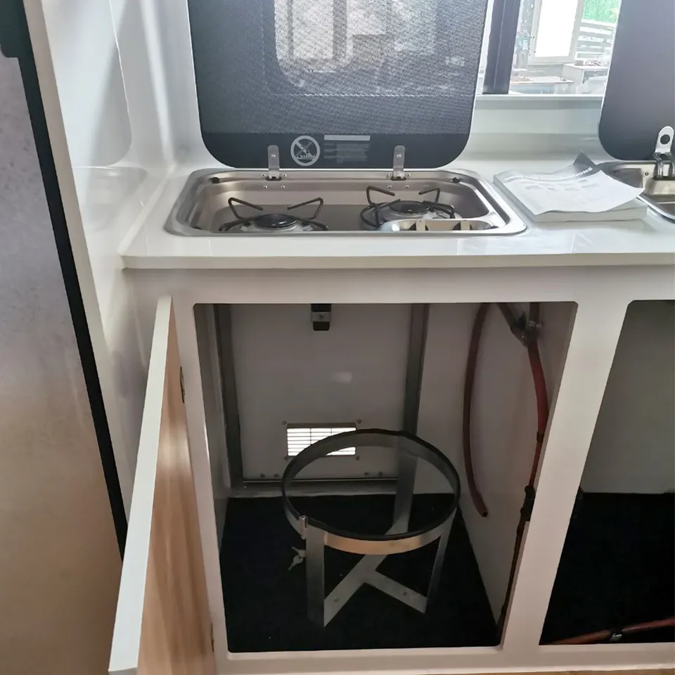 La cuisine 4x4 extérieur de remorques de campeur de camion d'acier inoxydable prennent le campeur de remorque