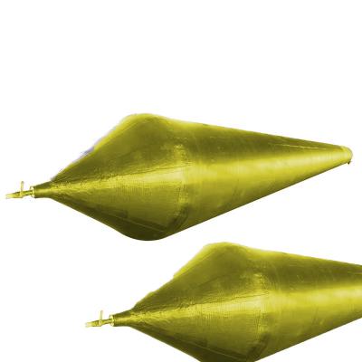 Airbag de borracha natural para estaleiro naval Lançamento de navios com dobradiças