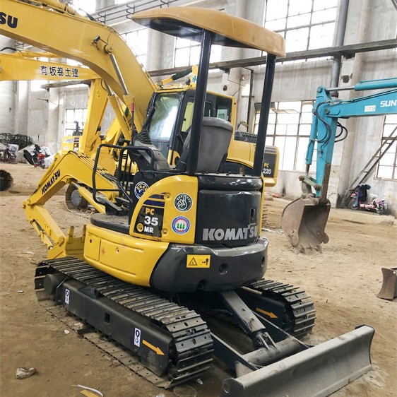 2018 Japan Made Komatsu PC 35MR 3 Ton Used Excavator with 1127 Working Hours at Affordable