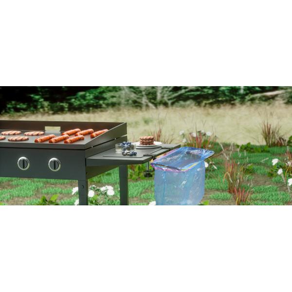 Многофункциональные хранилища с стойками для вешающих мешков для мусора