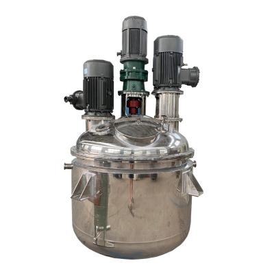0.75kw Multifunção Elétrica Mexer Reacção de aço inoxidável Dispersão Emulsificante Chaleira para Química