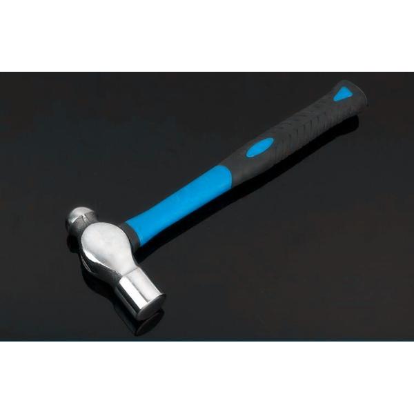 Ball hammer(XL0049-3) with polishing surface,fiberglass handle and good price.