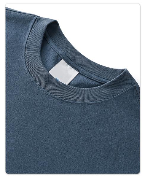 T-shirts em branco 220 gramas peso de tecido impressão personalizada logotipo lavagem por ácido