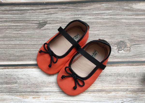 Sheepskin Material EURO22 Leather Baby Walking Shoes