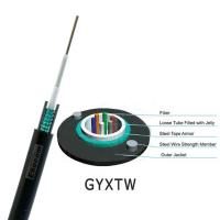 Résistance à haute tension Externe GYXTW Cable à fibre optique 2 4 6 8 12 Réseaux 24 cœurs