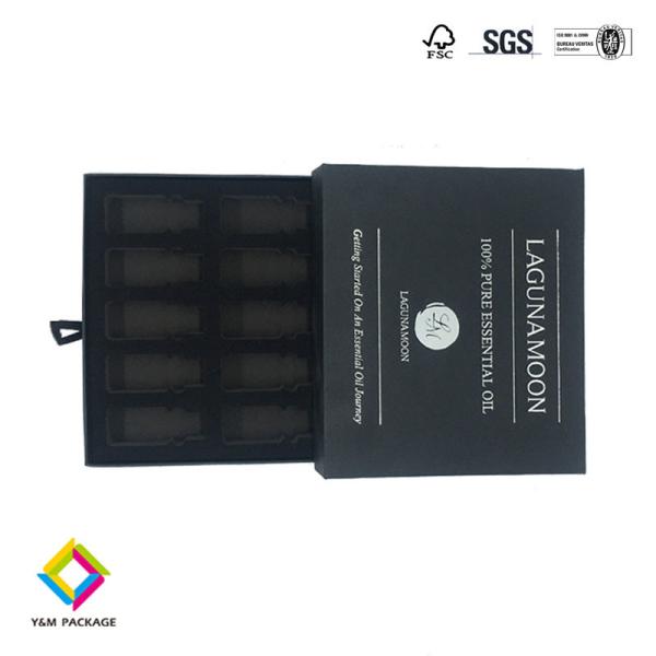 Fashion Gel Nail Polish Oil Set Gift Packaging Box With Nail Tray Custom