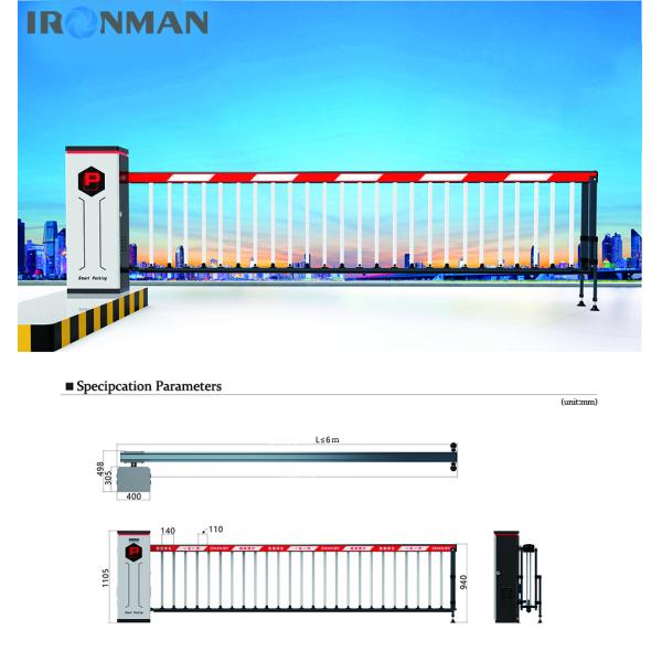Parking Gate Automatic Boom Barrier for Residential Complexes Ensure Secure