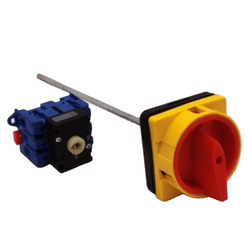 LW30 Series 32A Rotary Cam Switch Isolator 3P with Doorlock Safety Easy On-Off Handle Operation Installation Type