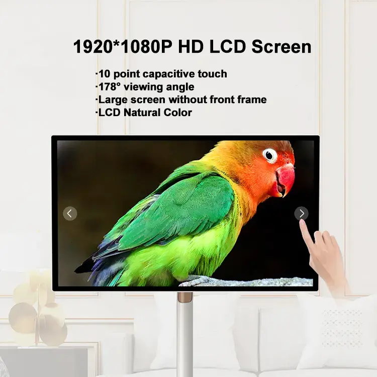 21.5 дюймовый домашний развлечение Lcd беспроводной сенсорный экран Standbyme TV Live Streaming Mobile Smart TV