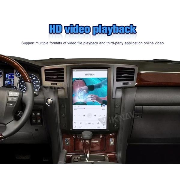 Hd 13,6 дюйма Android Car Head Unit для Lexus Lx570 2007-2015 годов