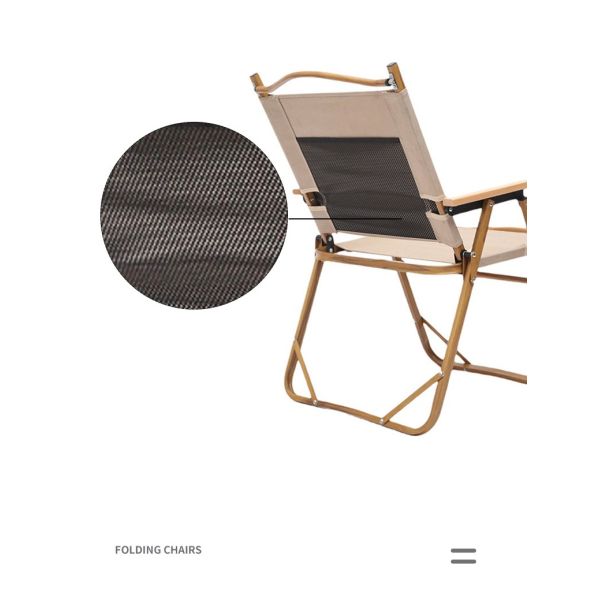 55cm Camping Outdoor Chairs Leisure Kermit Aluminum Folding Beach With Backpack