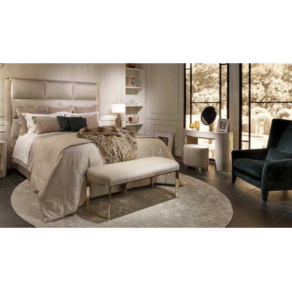 набор спальни королевской кровати 1.5m 2.0x2.2m роскошный современный белый современный