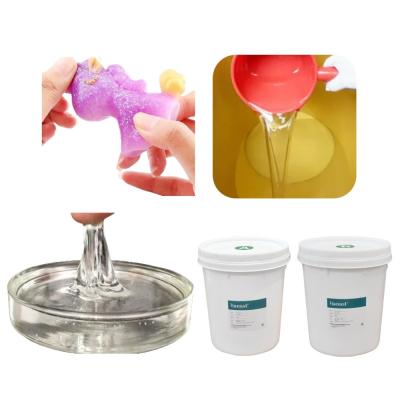 Two Part Squishy Silicone Gel Adhesive Liquid Washable Odorless
