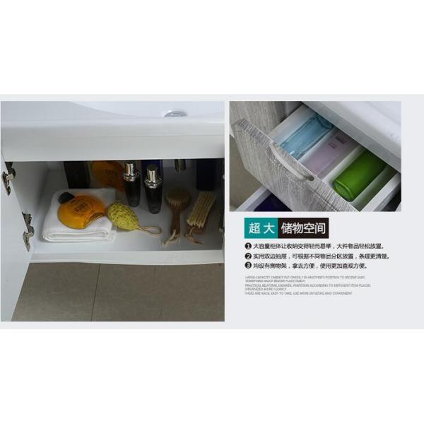 80 X49/cm stand bathroom vanity / wall cabinet / hung cabinet / white color basin for bathroom