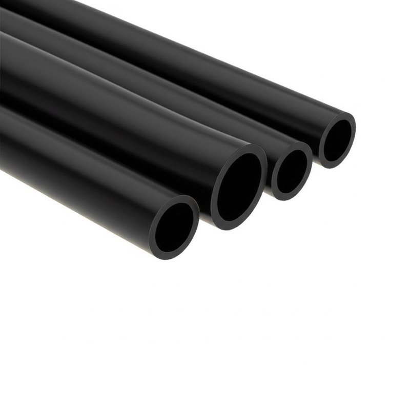 Industrial Grade Black Extrude PTFE Tube Filled Graphite or Carbon for Corrosion Resistance