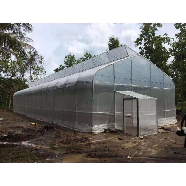 Тоннель полиэтилена парник сброса Sawtooth 6 Mil пластиковый покрывая верхний