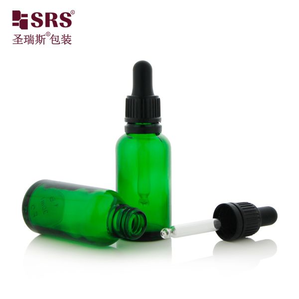 5ml 10ml 15ml 20ml 30ml 50ml 100ml Glass Dropper Bottle for Skincare Essential Oil with Tamper Evident