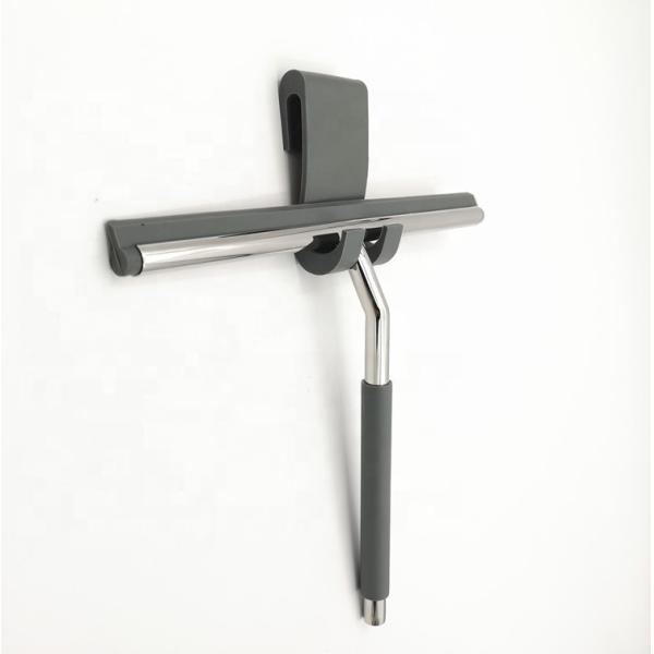 10 inch zinc alloy plated handle light weight squeegee cleaner
