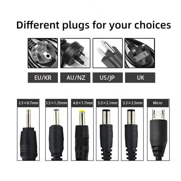 24V 6.25A Desktop Power Adapter Portable 240VAC 60Hz AC DC Power Supply With UL Certification