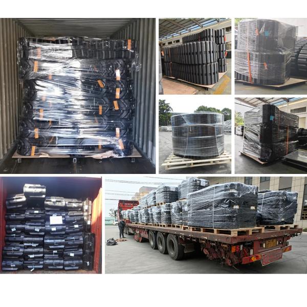 OEM Construction Machinery Rubber Tracks 500X100X62 for Morooka Mk60 Mk80 Mk100s Dumper