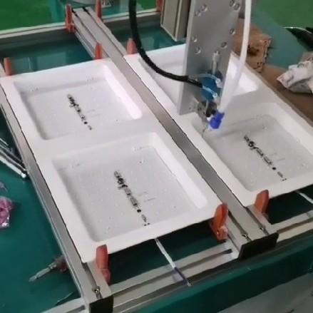 220V 3 Axis Dispensing Robot 600*600MM Glue Dispensing Systems 500mm/sec