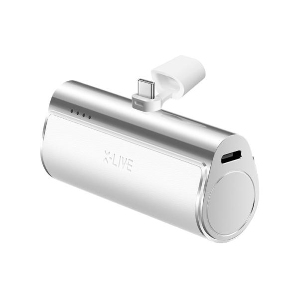 Mini Leather Power Bank 4500mAh 5V 2.1A Output Gift Powerbank Para Tail Plug