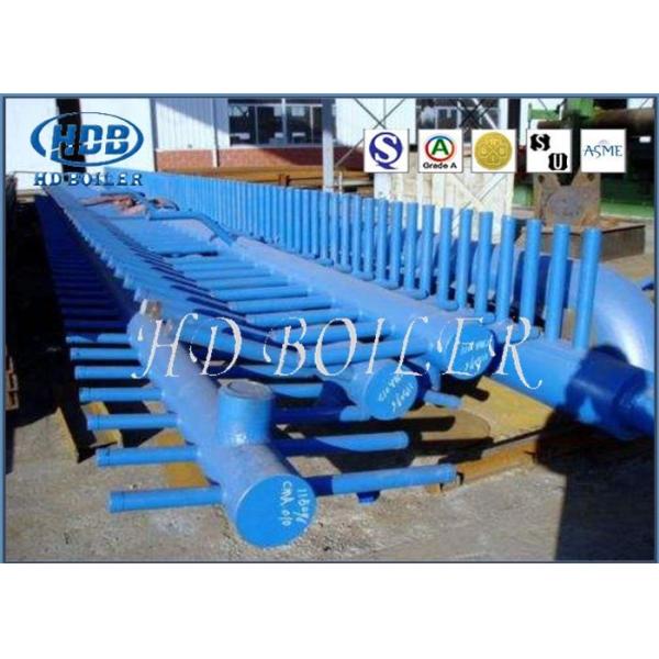 Natural Circulation Manifold Header Industrial Steam Boiler Parts SGS Passed