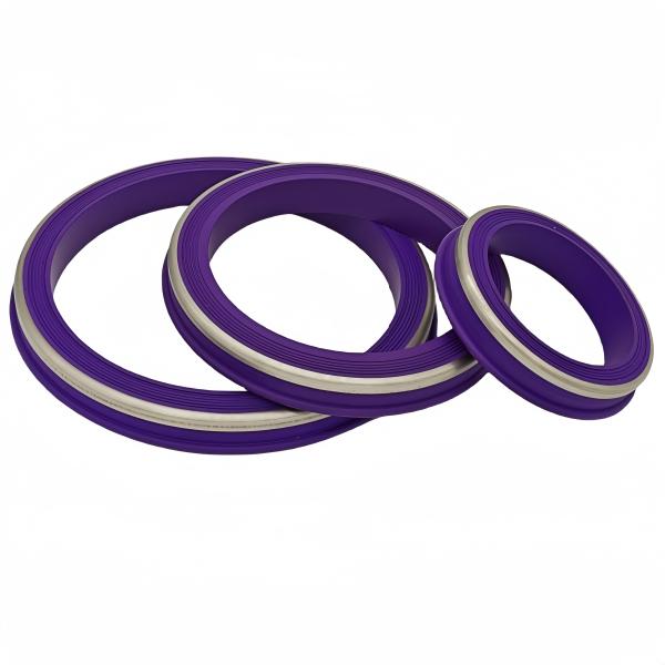 Purple Oil&Heat&Chemical resistant NBR HNBR FKM PTFE Hammer Union Seal With Stainless Back Up