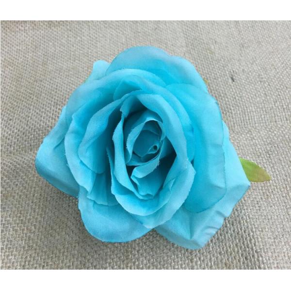 UVG FBL02 silk roses artificial flower head for wedding flower wall backdrop use