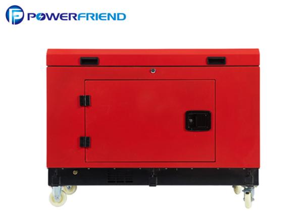 10KW / 11KVA Small Portable Generators , Diesel Power Generator With Chinese Engine